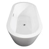 Custom image for White with Polished Chrome Trim / 71