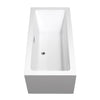 Custom image for White with Polished Chrome Trim / 59.5