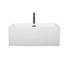 Custom image for White with Matte Black Trim / 59.5
