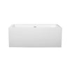Custom image for White with Shiny White Trim / 59.5