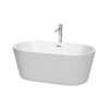 Custom image for White with Polished Chrome Trim / 60