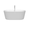 Custom image for White with Polished Chrome Trim / 60