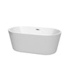 Custom image for White with Brushed Nickel Trim / 60