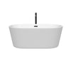 Custom image for White with Matte Black Trim / 60