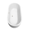 Custom image for White with Brushed Nickel Trim / 67