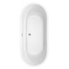 Custom image for White with Polished Chrome Trim / 71