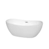 Custom image for White with Polished Chrome Trim / 60