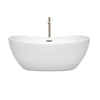 Custom image for White with Brushed Nickel Trim / 60