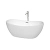 Custom image for White with Polished Chrome Trim / 60