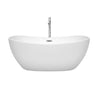 Custom image for White with Polished Chrome Trim / 60