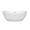 Custom image for White with Brushed Nickel Trim / 60