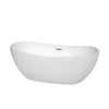 Custom image for White with Polished Chrome Trim / 65