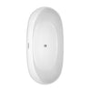 Custom image for White with Polished Chrome Trim / 65