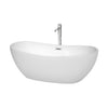 Custom image for White with Polished Chrome Trim / 65