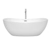 Custom image for White with Polished Chrome Trim / 65