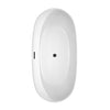 Custom image for White with Matte Black Trim / 65