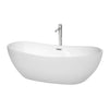 Custom image for White with Polished Chrome Trim / 70