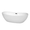 Custom image for White with Matte Black Trim / 70
