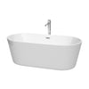 Custom image for White with Polished Chrome Trim / 67