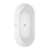 Custom image for White with Brushed Nickel Trim / 67
