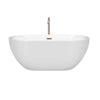 Custom image for White with Brushed Nickel Trim / 60