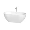 Custom image for White with Polished Chrome Trim / 60