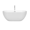 Custom image for White with Polished Chrome Trim / 60