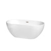 Custom image for White with Brushed Nickel Trim / 60