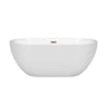 Custom image for White with Brushed Nickel Trim / 60