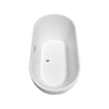 Custom image for White with Brushed Nickel Trim / 60