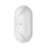 Custom image for White with Brushed Nickel Trim / 60