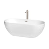 Custom image for White with Brushed Nickel Trim / 67