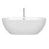Custom image for White with Brushed Nickel Trim / 67