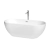 Custom image for White with Polished Chrome Trim / 67