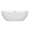 Custom image for White with Brushed Nickel Trim / 67