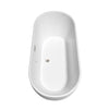 Custom image for White with Brushed Nickel Trim / 67
