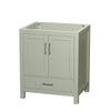 Custom image for Light Green with Brushed Nickel Trim / No Mirror