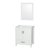 Custom image for White with Brushed Chrome Trim / 24