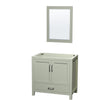 Custom image for Light Green with Brushed Nickel Trim / 24