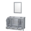 Custom image for Gray with Brushed Chrome Trim / 24