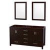 Custom image for Espresso with Brushed Chrome Trim / 24