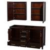 Custom image for Espresso with Brushed Chrome Trim / Medicine Cabinets