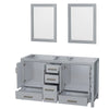 Custom image for Gray with Brushed Chrome Trim / 24
