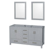 Custom image for Gray with Brushed Chrome Trim / 24