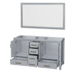 Custom image for Gray with Brushed Chrome Trim / 58
