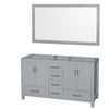 Custom image for Gray with Brushed Chrome Trim / 58