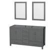 Custom image for Dark Gray with Brushed Chrome Trim / 24