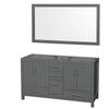 Custom image for Dark Gray with Brushed Chrome Trim / 58