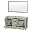 Custom image for Light Green with Brushed Nickel Trim / 58