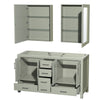 Custom image for Light Green with Brushed Nickel Trim / Medicine Cabinets